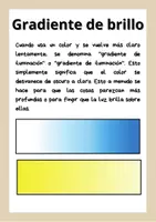 Vista previa - Manualidades / Dibujos para colorear - Gradiente de luminosidad - lecciones de arte - página 1