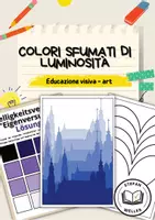 anteprima - Materiale per pittura e bricolage - Gradiente di luminosità - lezioni d'arte - Pagina di copertina