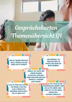 Vorschau - Spiele - Philosophische Gesprächskarten - Themenübersicht Q1 - Deckblatt