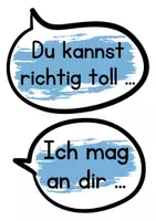Vorschau - Bildkarten - Warme Dusche - Komplimente Tafelmaterial - Seite 3