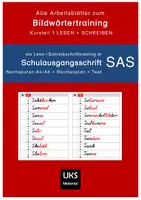 Vorschau - Arbeitsblätter - Materialpaket Wörter-Schreibtraining in Schreibschrift SAS - Seite 1