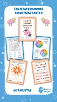 Vista previa - Hojas de trabajo - Tarjetas funciones ejecutivas parte 2 - Portada