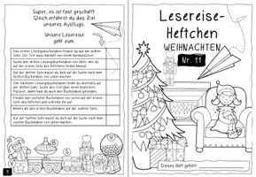Vorschau - Arbeitsblätter - Lesereise-Heftchen Weihnachten Nr. 11 - Seite 3