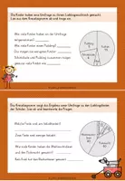 Vorschau - Arbeitsblätter - Kreisdiagramm - Übungskartei mit Lösungen - Seite 3