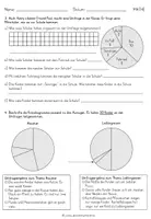 Vorschau - Arbeitsblätter - Kreisdiagramm - Arbeitsblätter zur Vertiefung / Übung mit Lösungen - Seite 3
