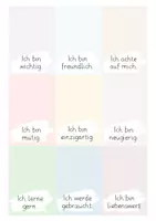 Vorschau - Fördermaterial/Inklusion - Igelklasse Affirmationskarten Klassentier Igel - Seite 3