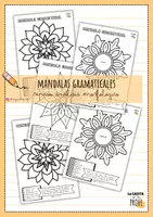 Vista previa - Manualidades / Dibujos para colorear - Mandalas gramaticales - análisis morfológico - Portada