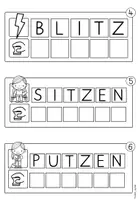 Vorschau - Arbeitsblätter - Wachsendes Sparpaket I Stempelwörter I Buchstabenstation I Kl. 1 - Seite 2