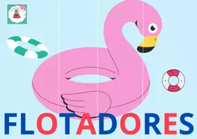 Vista previa - Juegos / Gamificación - PUZLES VERANO (silábicos y numéricos) - página 2