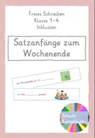 Vorschau - Fördermaterial/Inklusion - Materialpaket Erzählungen vom Wochenende - Deckblatt