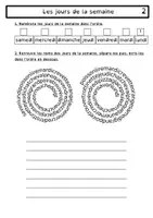Aperçu - Jeux - Jours semaines et mois de l’année - Page 2