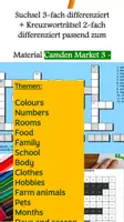 Vorschau - Arbeitsblätter - Materialpaket 14 Themen Kreuzworträtsel und Suchsel mehrfach differenziert - Deckblatt