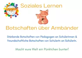 Vorschau - Anderer Materialtyp - Füchse Armbänder - Botschaften am Handgelenk - Deckblatt
