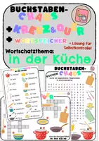 Vorschau - Arbeitsblätter - Küche (Kreuz + Chaos) - LTiO - Deckblatt