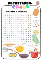 Vorschau - Arbeitsblätter - Küche (Kreuz + Chaos) - LTiO - Seite 2