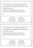 Vorschau - Arbeitsblätter - Leseheft - Lies Mal Heft Herbst Klasse 1/2 (neues Design) - Seite 2