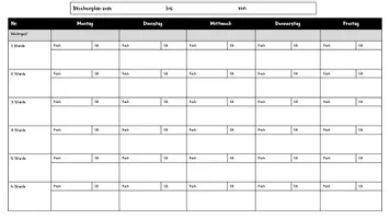 Vorschau - Anderer Materialtyp - analoger/digitaler Wochenplan! Auch abänderbar - Seite 3