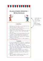 Vorschau - Spiele - Latein-Spiel: Gladiatoren Kämpfe (Abfragen und Wiederholen) - Seite 1