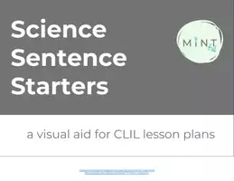 Vorschau - Fördermaterial/Inklusion - Science Sentence Starters - Seite 2