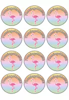 Vorschau - Mal- und Bastelvorlagen - Flamingoklasse: Buttons, Orden, Aufkleber - Seite 2