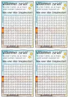 Vorschau - Mal- und Bastelvorlagen - Orakel - Start ins neue Schuljahr / Schuljahresanfang Suchsel - Seite 2