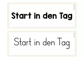 Vorschau - Poster - Startklar für den Tag - Tafelmaterial für den offenen Anfang - Seite 3