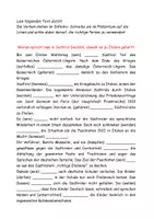 Vorschau - Arbeitsblätter - Übung zum Präteritum - Warum man in Südtirol Deutsch spricht - Deckblatt