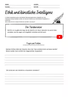 Vorschau - Arbeitsblätter - Ethik und künstliche Intelligenz - Seite 1