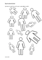 Vorschau - Mal- und Bastelvorlagen - Buchstaben lernen - Figur-Grund-Wahrnehmung - Visuelle Differenzierung - Seite 3