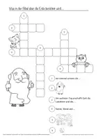 Vorschau - Mal- und Bastelvorlagen - Was in der Bibel über die Erde berichtet wird. Arbeitsblatt und Puzzle - Seite 3