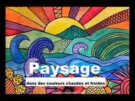 Aperçu - Préparation de séance / Séance complète - ART: Paysage dans des couleurs chaudes et froides - Page 1