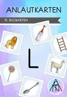 Vorschau - Bildkarten - Bildkarten zum Anlaut L - Deckblatt