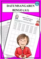 Vorschau - Arbeitsblätter - Uhrzeiten & Datum SPARPAKET - 5 Spiele - Seite 1