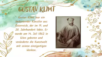 Vorschau - Arbeitsblätter - Gustav Klimt - Präsentation und Kunstprojekt - Seite 2