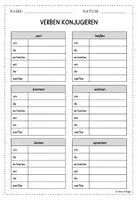 Vorschau - Arbeitsblätter - Übungsheft Grammatik Anfänger (A1) DaF / DaZ - Seite 3