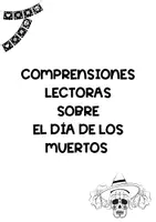 Vista previa - Hojas de trabajo - COMPRENSIONES LECTORAS DEL DÍA DE LOS MUERTOS - página 1