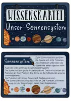 Vorschau - Merkblätter - Wissenskartei Sonnensystem & Planeten - Lesetexte & Steckbriefe - Seite 1