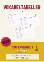 Vorschau - Arbeitsblätter - Vokabeltabellen für Tous ensemble 1 Lektion 1 - Deckblatt