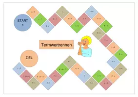 Vorschau - Spiele - Terme berechnen - Spiel "Wert des Terms" - Deckblatt