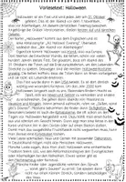 Vorschau - Spiele - Halloween Hörweg, Sachtext, Hörübung, Klasse 3, Klasse 4 - Seite 3