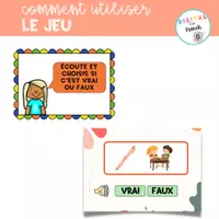 Aperçu - Apprentissages en autonomie - GOOGLE SLIDES Consignes et Instructions Classe SET 2 - Page 2
