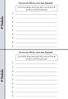 Vorschau - Arbeitsblätter - Miniheft Grundwortschatz "r" (1) - Seite 2