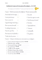 Aperçu - Feuilles d'exercices - Evaluation sens propre/ sens figuré CE2/CM1 - Page de couverture