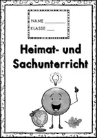 Vorschau - Arbeitsblätter - Deckblatt / Heftumschlag: Heimat- und Sachunterricht (HSU) - Seite 3