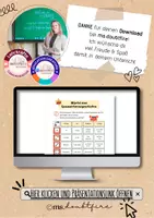 Vorschau - Arbeitsblätter - Canva Vorlagen-Link: Würfelgeschichte Sommerferien - Seite 3