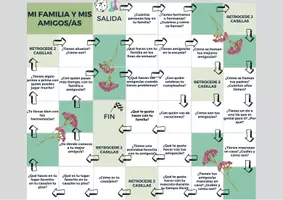 Vorschau - Spiele - Mi familia y mis amigos - Juego de conversación - Seite 1