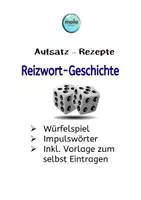 Vorschau - Spiele - Aufsatz Rezepte Reizwort Geschichte Würfelspiel mm - Deckblatt