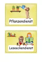 Vorschau - Präsentationen/Tafelbilder - Helfende Hände/Klassendienste - Löwenklasse - Seite 3
