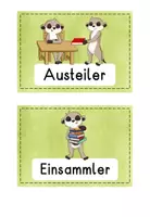 Vorschau - Präsentationen/Tafelbilder - Helfende Hände/Klassendienste - Erdmännchen - Seite 2
