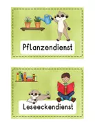 Vorschau - Präsentationen/Tafelbilder - Helfende Hände/Klassendienste - Erdmännchen - Seite 3